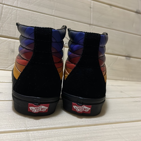Vans Sk8-Hi Reissue (Refract) black/multi NWT Men’s Size 6.5 Women’s Size 8.0 - Picture 5 of 9